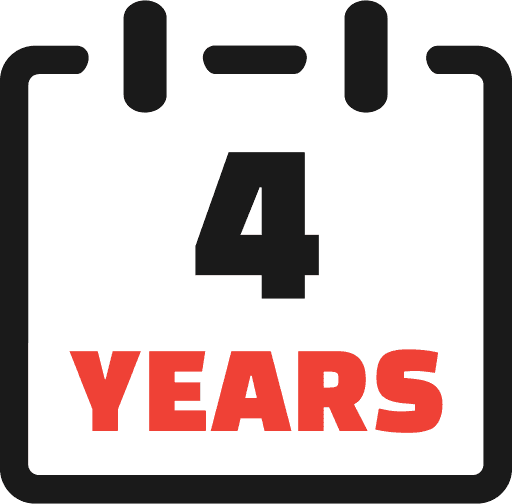 4 ans de garantie icone